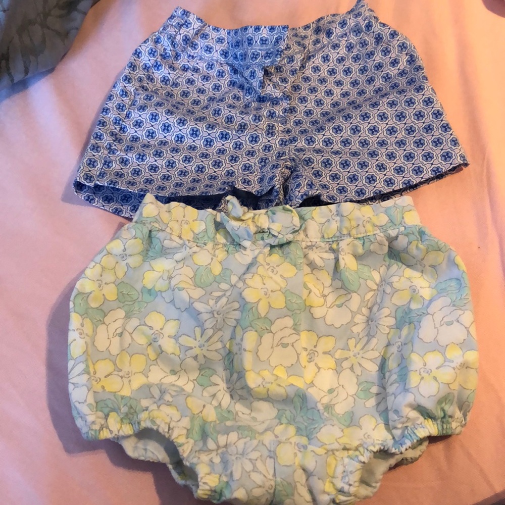 Janie and jack shorts baby girl 3-6 months
